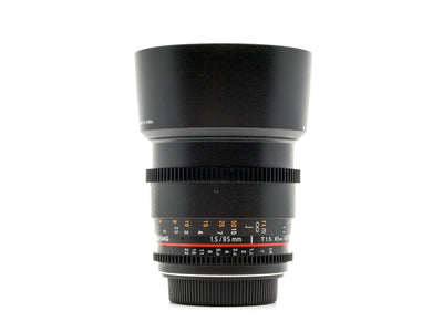 Samyang 85mm T1.5 AS UMC II - Do Canon EF