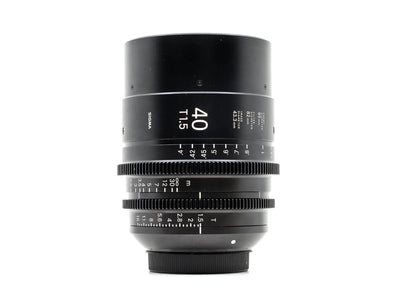 Sigma 40mm T1.5 FF - Montura Canon EF