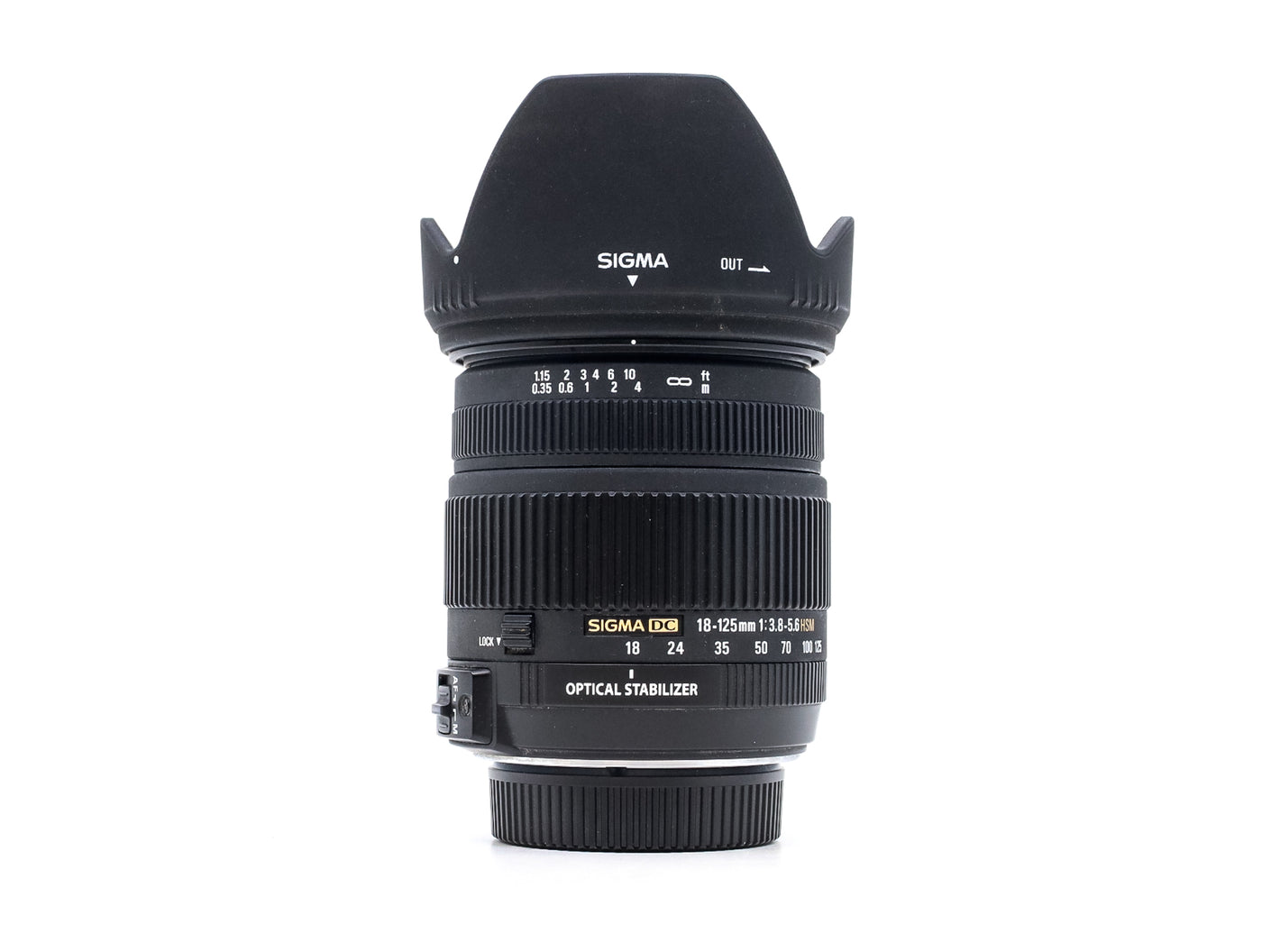 Sigma 18-125mm f/3.8-5.6 DC OS HSM - Mocowanie Nikon · main image