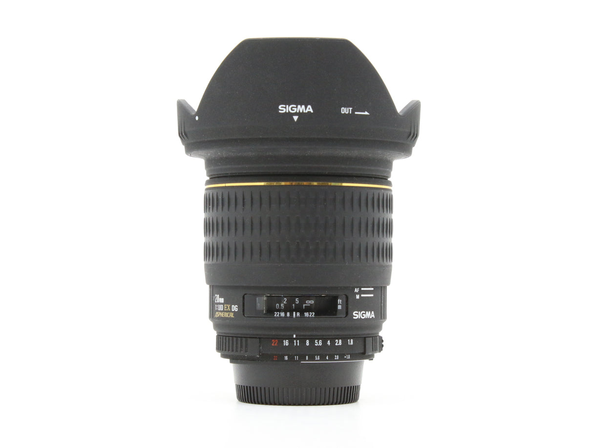 Sigma 20mm f/1.8 EX DG Aspherical RF - Nikon Fit