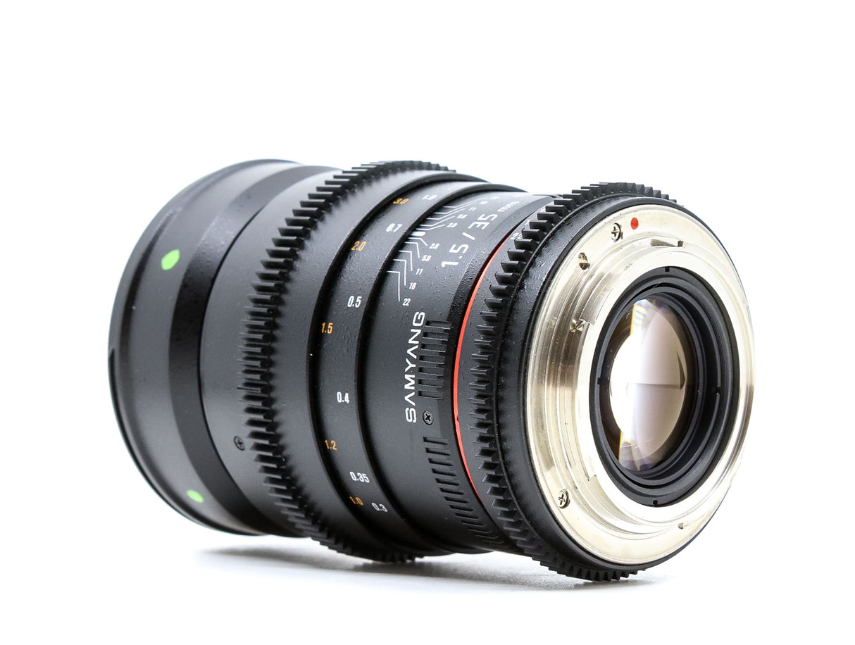 Samyang 35mm T1.5 - Canon EF Fit