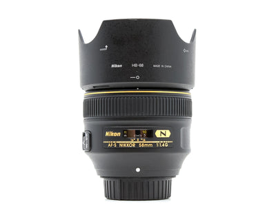 Nikon AF-S Nikkor 58mm f/1.4G 