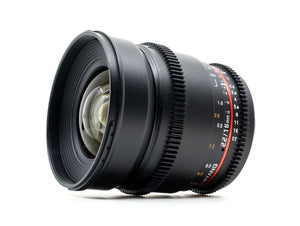 Samyang 16mm T2.2 ED AS UMC CS - Canon EF-S Fit