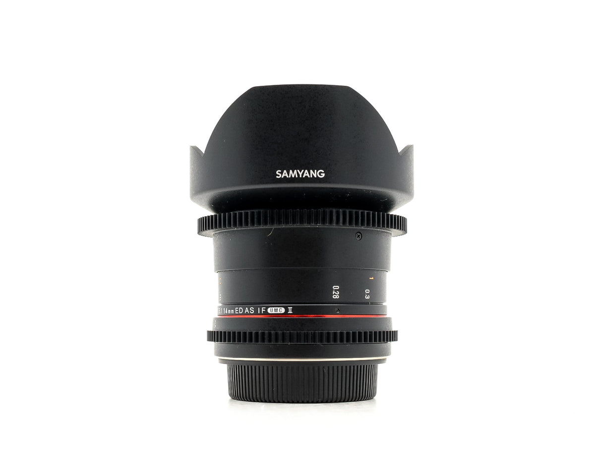 Samyang 14mm T3.1 Cine VDSLR MK2 - Canon EF Fit