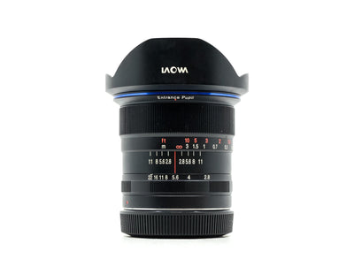 Venus Laowa 12mm f/2.8 Zero-D - Mocowanie Canon EF