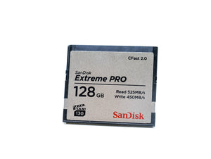 SanDisk 128GB Extreme PRO 525MB/s CFast 2.0 Card