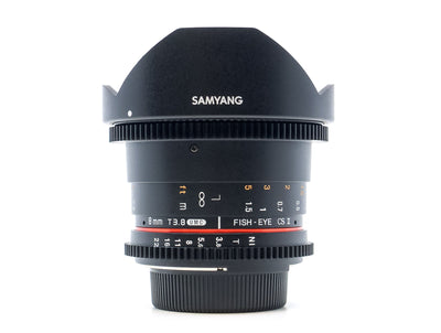 Samyang 8mm T3.8 UMC CS II - Mocowanie Nikon