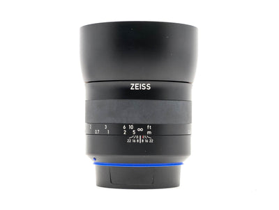 ZEISS Milvus 50mm f/2M ZE - mocowanie Canon EF