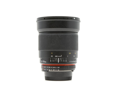 Walimex Pro 24mm f/1.4 ED AS UMC - Nikon Fit 
