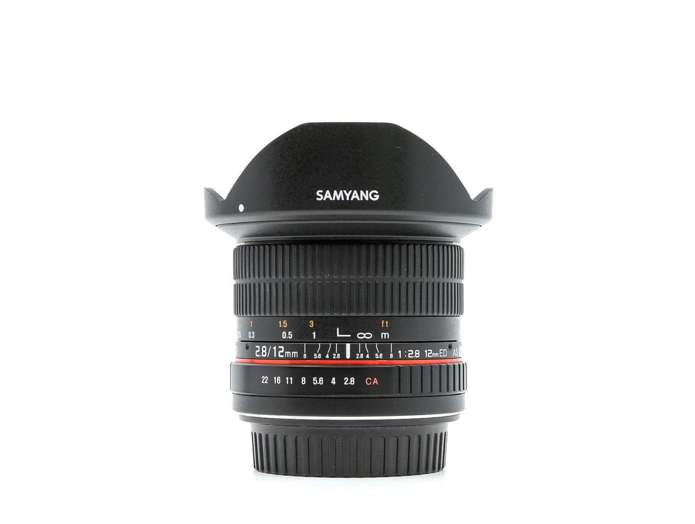 Samyang 12mm f/2.8 ED AS NCS Fisheye - Mocowanie Canon EF · zdjęcie główne