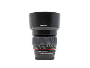 Samyang 85mm f/1.4 ASPH IF - Nikon Fit