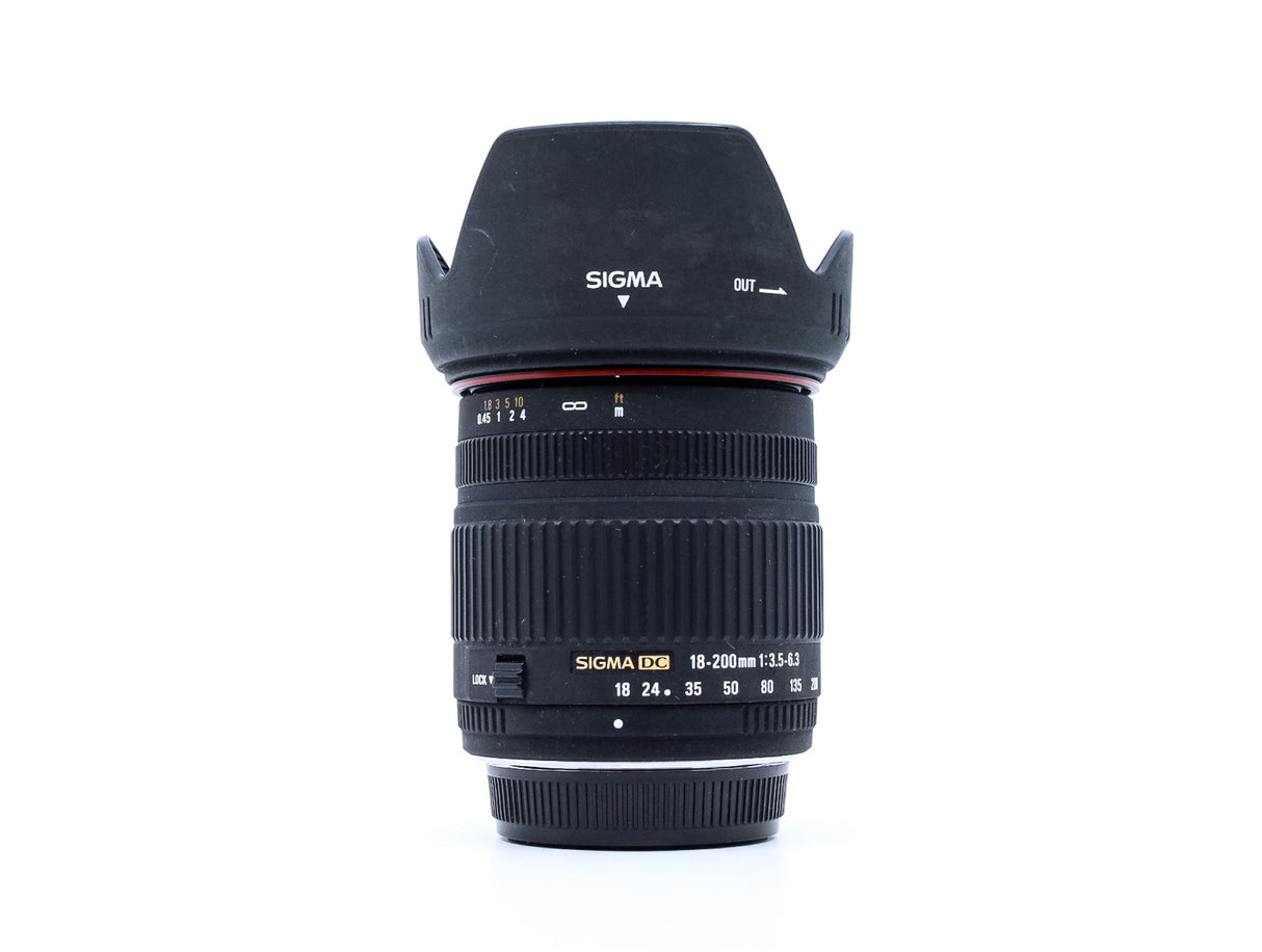 Sigma 18-200mm f/3.5-6.3 DC - Pentax Fit 