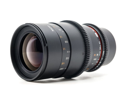 Samyang 100mm T3.1 Cine ED UMC Macro - Micro Four Thirds Fit - segunda mano - excelente estado - detalle 2 de 3 - SKU 3087010