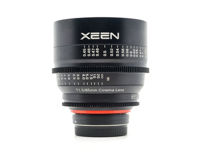 Samyang XEEN 85mm T1.5 - Mocowanie Canon EF