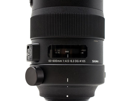 Sigma 60-600mm f/4.5-6.3 DG OS HSM SPORT - Kompatybilny z Nikon