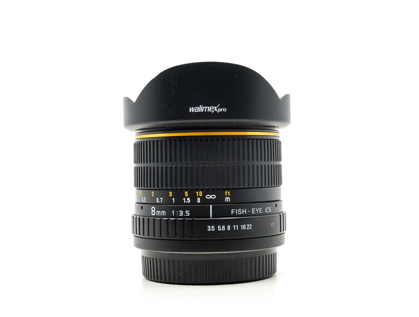 Walimex Pro 8mm f/3.5 CS Fisheye - Kompatybilny z Sony A · zdjęcie główne