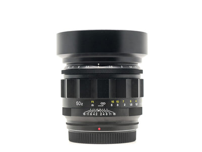 Voigtlander Nokton 50mm f/1.0 - Kompatybilny z Nikon Z