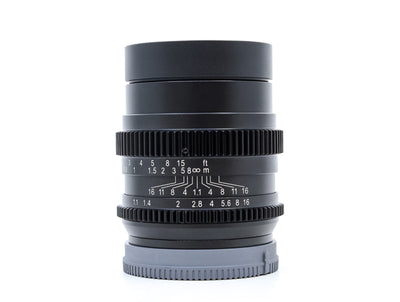 SLR Magic 50mm f/1.1 Cine - Kompatybilny z Sony FE