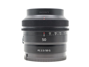 Sony FE 50mm f/2.5 G