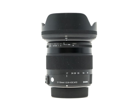 Sigma 17-70mm f/2.8-4 DC Macro OS HSM Contemporary - Nikon Fit - segunda mano - excelente estado - foto principal - SKU 36539