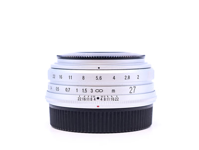 Voigtlander Ultron 27mm f/2 - Kompatybilny z Fujifilm X