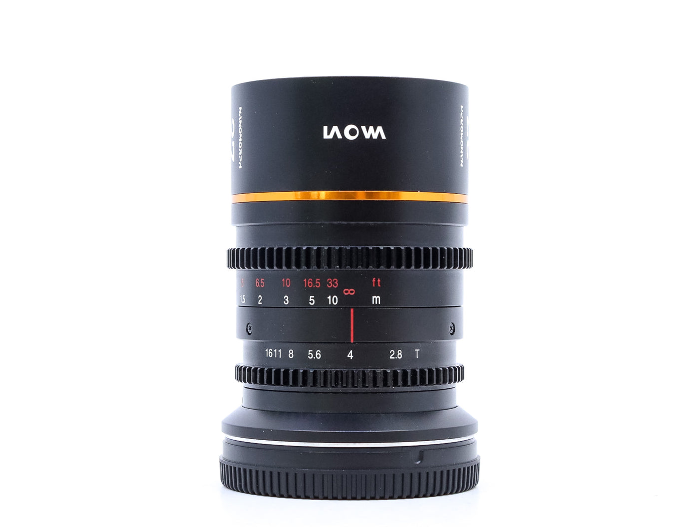 Venus Laowa 27mm T2.8 Nanomorph [Amber Flare] - Mocowanie L · zdjęcie główne