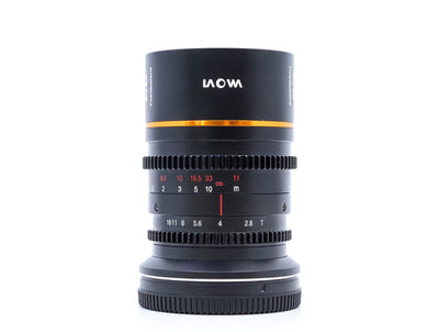 Venus Laowa 27mm T2.8 Nanomorph [Amber Flare] - Mocowanie L