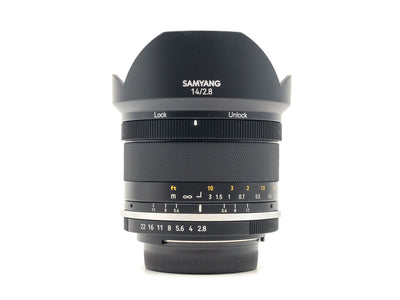 Samyang MF 14mm f/2.8 MK2 - Mocowanie Nikon