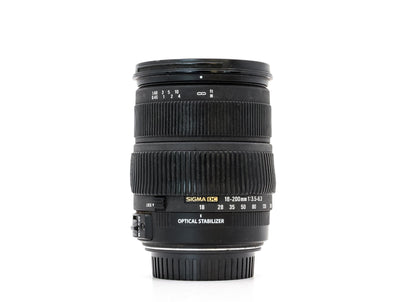 Sigma 18-200mm f/3.5-6.3 DC OS - Canon EF-S Fit 