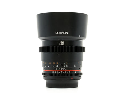 Rokinon 85mm T1.5 DSX Cine - Mocowanie Canon EF