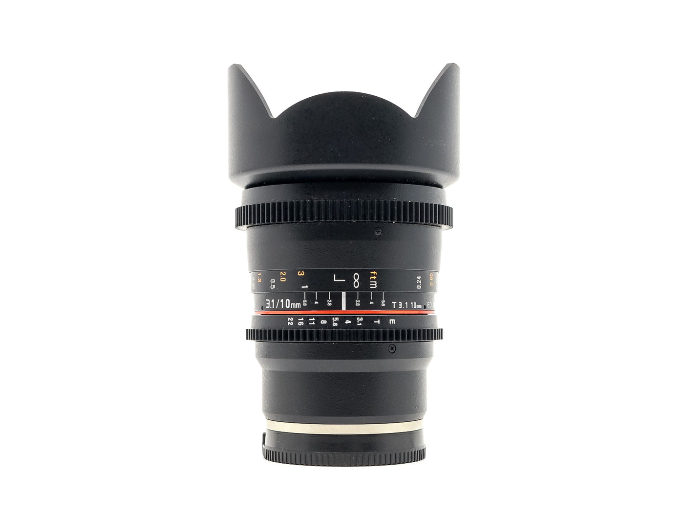 Samyang 10mm T3.1 VDSLR ED AS NCS CS II - Mocowanie Sony E · zdjęcie główne