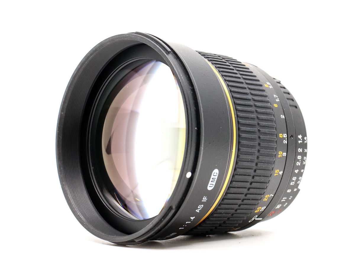 Samyang 85mm f/1.4 AS IF UMC (AE) - Nikon Fit