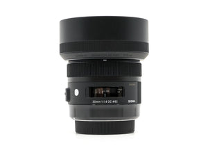 Sigma 30mm f/1.4 DC HSM ART - Compatibile con Sigma SA