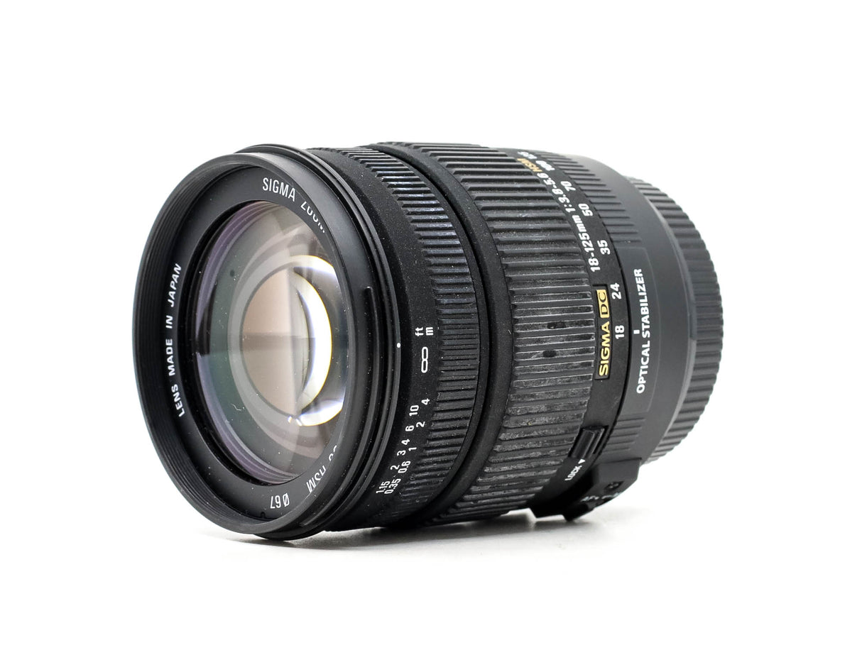 Sigma 18-125mm f/3.8-5.6 DC OS HSM - Canon EF-S Fit