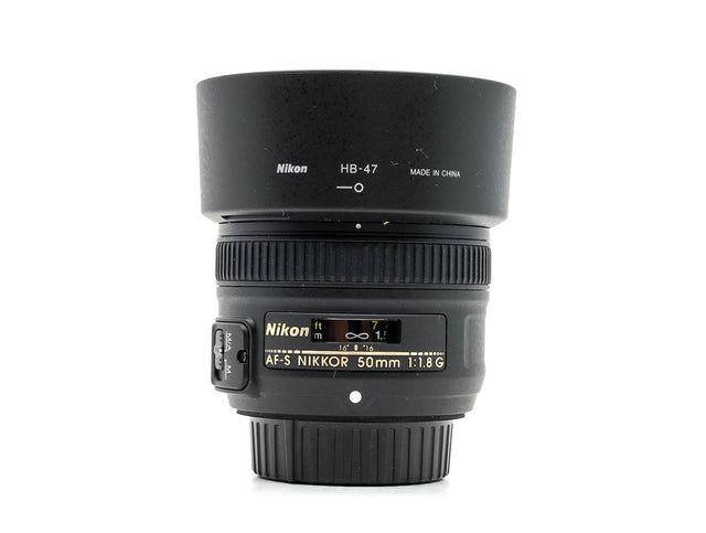 Nikon AF-S Nikkor 50mm f/1.8G - segunda mano - excelente estado - foto principal - SKU 3769701 - Camera Market
