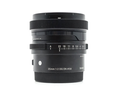Sigma 35mm f/2 DG DN Contemporary - Mocowanie Sony E