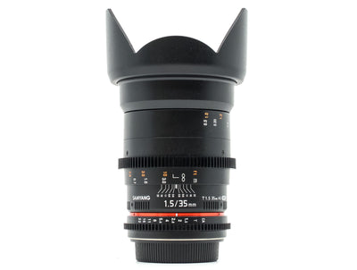 Samyang 35mm T1.5 AS UMC II - do Canon EF