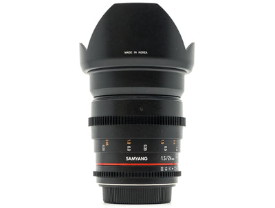 Samyang 24mm T1.5 ED AS UMC II Cine - do Canon EF