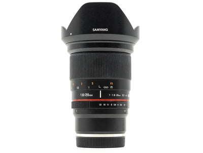 Samyang 20mm f/1.8 ED AS IF UMC - Kompatybilny z Sony FE