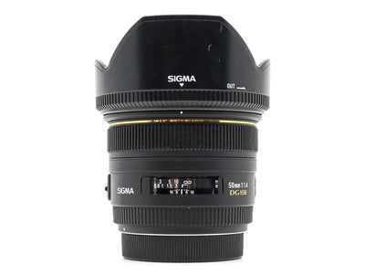 Sigma 50mm f/1.4 EX DG HSM - Dopasowanie Canon EF