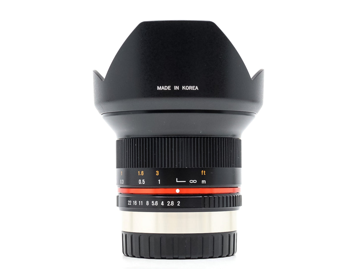 Samyang 12mm f/2 NCS CS - Fujifilm X Fit