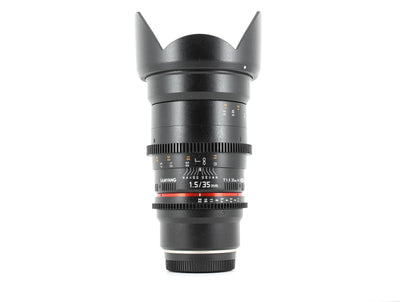 Samyang 35mm T1.5 Cine AS UMC II - Mocowanie Fujifilm X