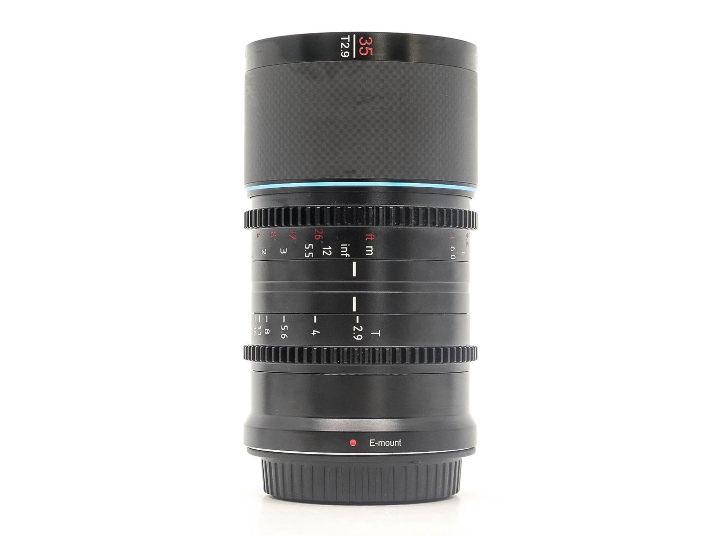 Sirui Saturn 35mm T2.9 1.6x Anamorficzny [Neutralny Flare] - Sony FE · zdjęcie główne