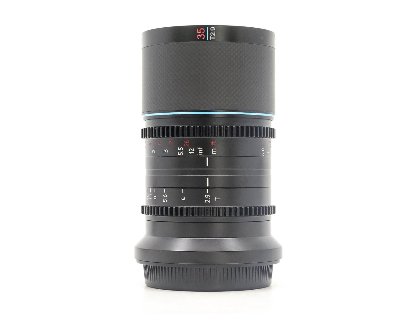 Sirui Saturn 35mm T2.9 1.6x Anamorficzny [Neutralny Flare] - Canon RF · zdjęcie główne
