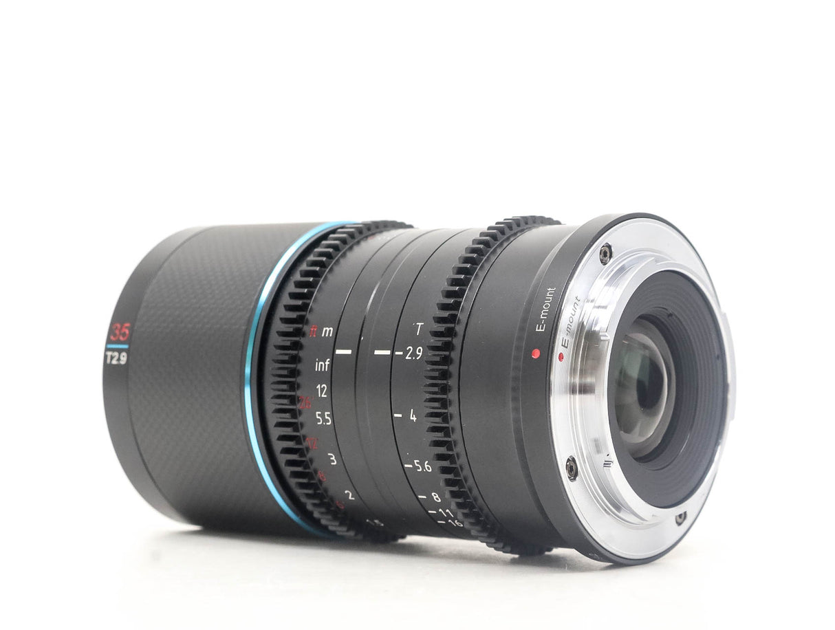 Sirui Saturn 35mm T2.9 1.6x Anamorphic [Blue Flare] - Canon RF Fit