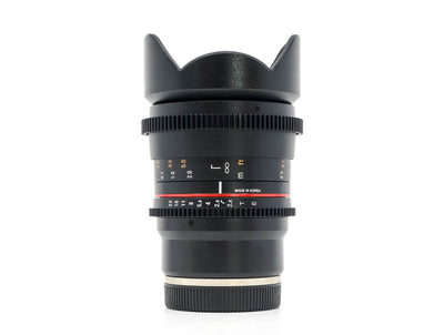 Samyang 16mm T2.6 Cine ED AS UMC - Kompatybilny z Sony FE
