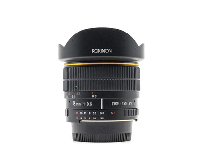 Rokinon 8mm f/3.5 UMC CS II - Nikon Fit 