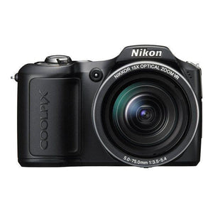 L100 Compact Camera - Black + Nikon Nikkor 15x Optical Zoom VR 28–420mm f/3.5-5.4 f/3.5-5.4