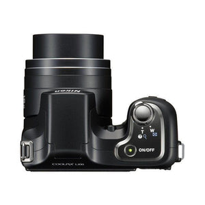 L100 Compact Camera - Black + Nikon Nikkor 15x Optical Zoom VR 28–420mm f/3.5-5.4 f/3.5-5.4