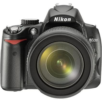 D5000 Lustrzanka - Czarny + Nikkor AF-S DX ED GII 18-55mm f/3.5-5.6 · zdjęcie główne